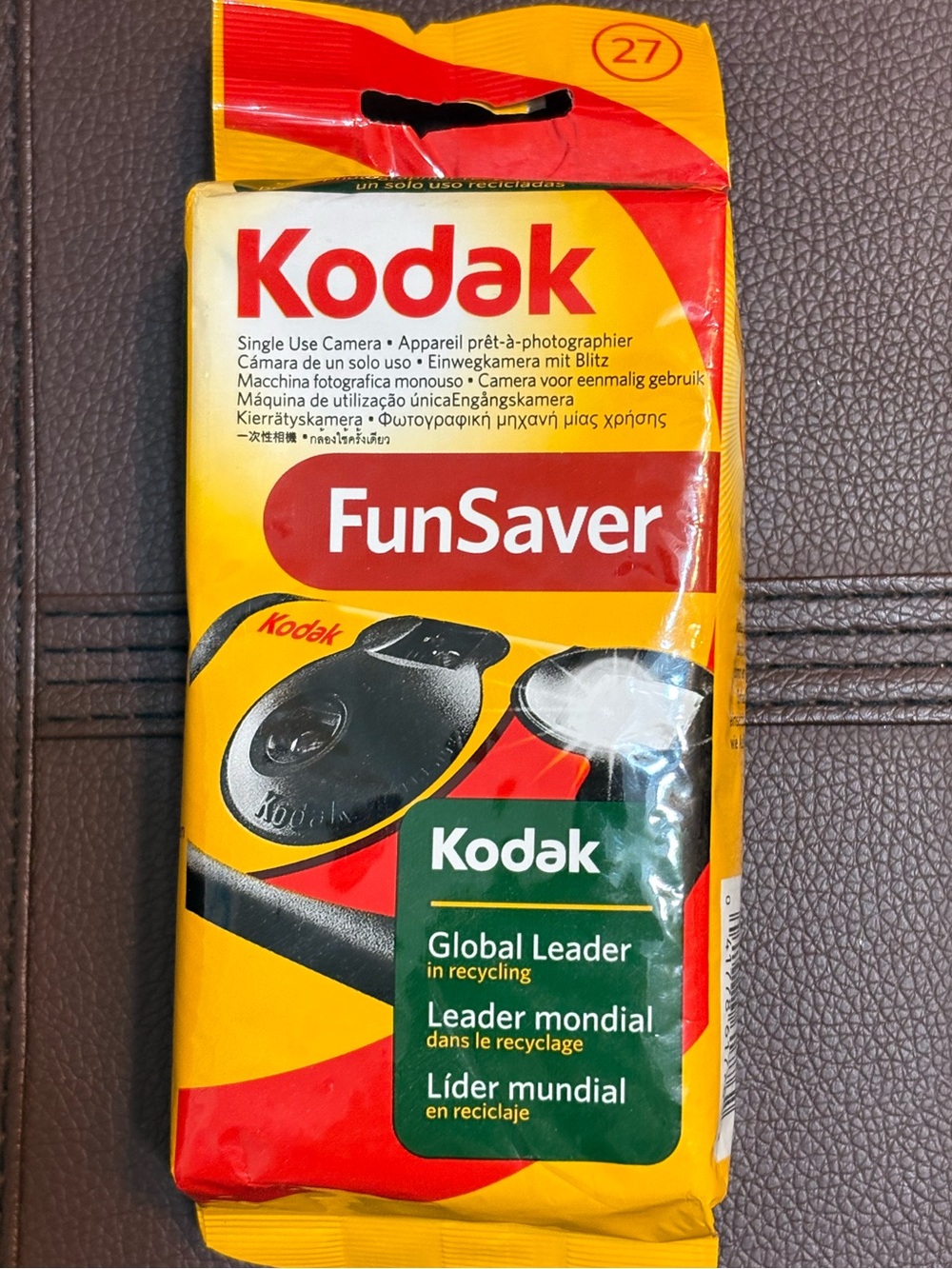 Kodak FunSaver Factory Sealed 27 Exposures Single Use Expired 2014